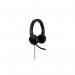 Kensington H1000 USB-C On-Ear Headband Wired Headset Black K83450WW AC83450