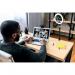 Kensington L1000 Bicolour Ring Light with Webcam Mount K87653WW AC87653