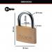 Master Lock Magnum Padlock 30mm Solid Brass with Keys 40043 AC92908