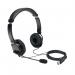 Kensington Headphones USB HiFi with Microphone Black K97601WW AC97601