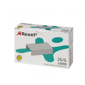 Rexel No.56 Staples 6mm 266 (Box 5000) - Outer carton of 20 06025