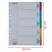 Esselte A4 1-5 Dividers, HD recycled Cardboard BlueMulticolour - Outer carton of 20 100191