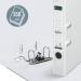 Leitz 180° Lever Arch File Plastic A4 80mm White - Outer carton of 10 10151001