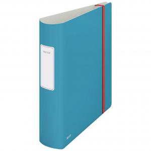 Leitz 180 Active Cosy Lever Arch File A4, 80mm width, Calm Blue -