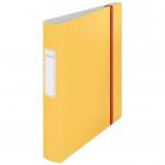 Leitz 180° Active Cosy Lever Arch File A4, 50mm width, Warm Yellow - Outer carton of 6 10390019