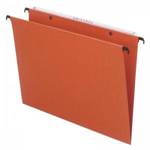 Esselte Orgarex Suspension File V-Base 15mm Capacity Foolscap Orange