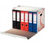 Esselte Standard Binder Storage and Transportation Box 60x80mm - White - Outer carton of 10 10964