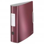 Leitz 180° Active Style Lever Arch File A4 Polypropylene 80mm Garnet Red - Outer carton of 5 11080028