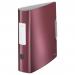 In the photo, you can see a set of 5 garnet red lever arch files from ACCO Brands. The files are made of durable polypropylene material and are designed to hold A4-sized documents. Each file has a 80mm spine and features the Leitz 180° Active Style lever arch mechanism for easy opening and closing. The files are neatly arranged in an outer carton, ready to be used for organizing and storing important papers.