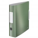 Leitz 180° Active Style Lever Arch File A4 Polypropylene 80mm Celadon Green - Outer carton of 5 11080053