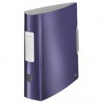 Leitz 180° Active Style Lever Arch File A4 Polypropylene 80mm Titan Blue - Outer carton of 5 11080069