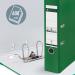 Leitz 180° Plastic Lever Arch File Foolscap 80 mm - Green - Outer carton of 10 11101055