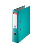 Esselte Essentials Lever Arch File Polypropylene A4 75mm Turquoise - Outer carton of 20 11282