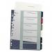 Leitz Style Printable Index, Polypropylene, extra wide 1-6 premium numerical tabs. A4 Maxi. - Outer carton of 20 12360000