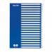 Leitz Polypropylene Dividers A to Z, A4 - WhiteBlue - Outer carton of 10 12536001