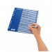 Leitz Polypropylene Dividers A to Z, A4 - WhiteBlue - Outer carton of 10 12536001