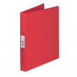 Rexel A4 Ring Binder, Red, 25mm 2 O-Ring Diameter, Budget - Outer carton of 10 13422RD