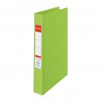 Esselte VIVIDA Ring Binder A4, Polypropylene, 25 mm, 4 Round Ring mechanism, VIVIDA Green - Outer carton of 10 14461