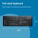 Kensington Value Keyboard for PC, Laptops, Desktop PC and Notebooks, Wired USB, Black  1500109