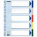 Esselte Divider A4+ Maxi Polypropylene 5 Tabs Multicolour - Outer carton of 20 15266