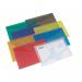 Rexel Popper Wallet A4 Assorted - Outer carton of 25 16128AS