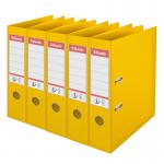 Esselte Lever Arch File 75mm Yellow - 5pcs 162520