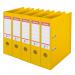 Esselte Lever Arch File 75mm Yellow - 5pcs 162520