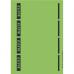 Leitz Printable Spine Labels for Standard Lever Arch Files - Green (Pack of 100) 16852055