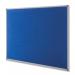 Nobo Classic Noticeboard Felt with Aluminium Frame W900xH600mm Blue 1900915