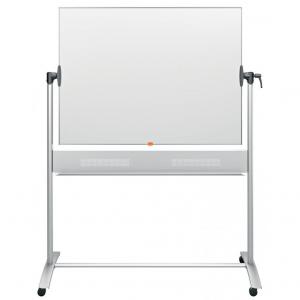 Nobo Classic Steel Mobile Dry Wipe Whiteboard with Horizontal Pivot