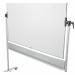 Nobo Classic Steel Mobile Dry Wipe Whiteboard with Horizontal Pivot (Flips Top to Bottom), Magnetic, 1500 x 1200 mm, Marker Included, White 1901031