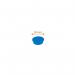 Nobo Whiteboard Magnets 20mm Blue (Pack 8) 1901443