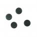 Nobo Whiteboard Magnets 30mm Black (Pack of 4) 1901448