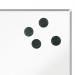 Nobo Whiteboard Magnets 30mm Black (Pack of 4) 1901448