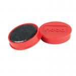 Nobo Whiteboard Magnets 30mm Red (Pack of 4) 1901449