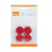 Nobo Whiteboard Magnets 30mm Red (Pack of 4) 1901449