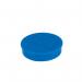 Nobo Whiteboard Magnets 30mm Blue (Pack of 4) 1901450