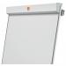 The image shows a sturdy steel tripod easel from Nobo, perfect for presenting flipcharts and pads during meetings or presentations. The easel stands tall and straight, with the flipchart supported on top. The legs are spread wide and securely hold the easel in place. The sleek black finish gives it a professional look, while the adjustable height allows for customizable positioning. Overall, the ACCO Brands Flipchart Easels & Pads Nobo Classic Steel Tripod Easel 1901916 appears durable and reliable, ready to assist in any business setting.
