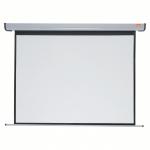 Nobo Electric Wall and Ceiling Home TheatreCinema Projection Screen with Remote Control 4:3 Screen Format White (1600x1200mm) 1901971