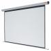 Nobo Projection Screen Electric Wall-Mount Rolling IR Remote 2400mm Diagonal Matt White 1901972