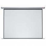 Nobo Electric Wall and Ceiling Home TheatreCinema Projection Screen with Remote Control 4:3 Screen Format White (2400x1800mm) 1901973