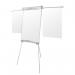 Nobo Essence Tripod Steel Magnetic Whiteboard Easel with Extended Display Arms (Retail Packed) 1902046