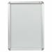 Nobo A2 Snap Frame Poster Holder, Signage Display or Wall Notice Board, Aluminium Frame, Silver 1902212