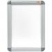 Nobo A4 Snap Frame Poster Holder, Signage Display or Wall Notice Board, Aluminium Frame, Silver 1902214