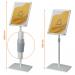 Nobo Premium Plus A3 Poster Frame Sign Holder Display Stand with Snap Frame 1902384