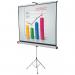 Nobo Tripod Projection Screen Home TheatreOfficeCinema Screen 4:3 Screen Format Matte White (1500x1138mm) 1902395