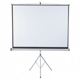 Nobo Tripod Projection Screen Home TheatreOfficeCinema Screen 4:3 Screen Format Matte White (1750x1325mm) 1902396