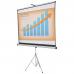 Nobo Tripod Projection Screen Home Theatre/Office/Cinema Screen 4:3 Screen Format Matte White (1750x1325mm) 1902396