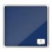 Nobo Premium Plus Felt Lockable Notice Board 6xA4 Blue 1902555