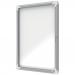 Nobo Premium Plus Magnetic Lockable Notice Board 4xA4 White 1902557